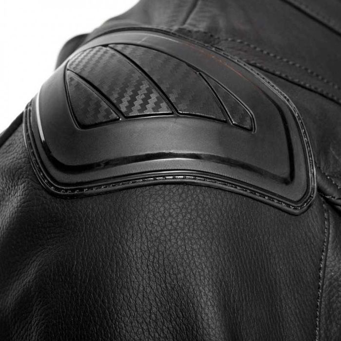 Кожено мото яке ADRENALINE Symetric Black
