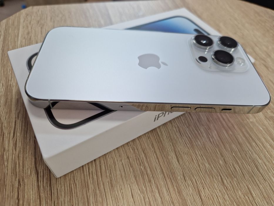 Iphone 14 Pro Silver-128gb/100% battery health