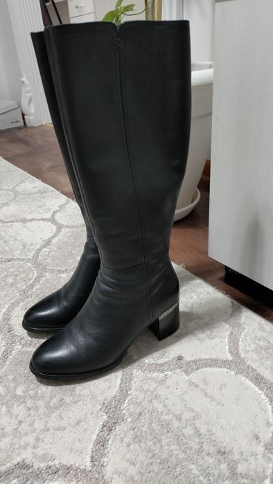 Сапоги осенние натуральная кожа