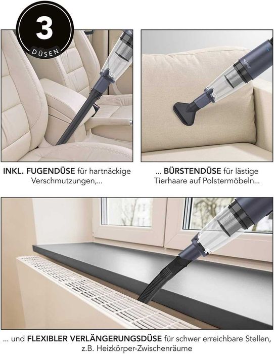 Безжична ръчна прахосмукачка MAXXMEE от ново поколение супер мощна