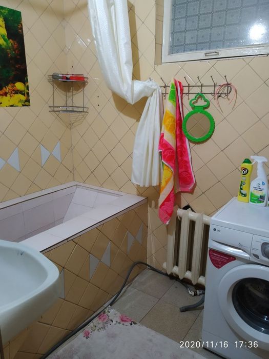 Сдаю свою 2в3/1/4 кв рядом с Академией Милиции на Карасу 2 с обстановк