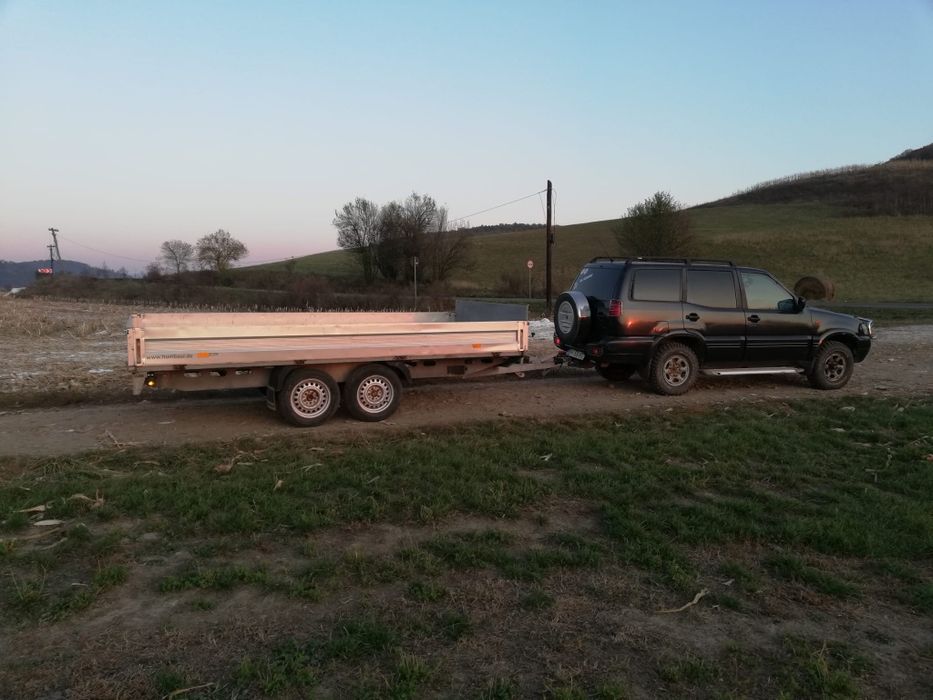 Remorcă Platformă Aluminiu Humbaur 2.7 Tone (An 2005)