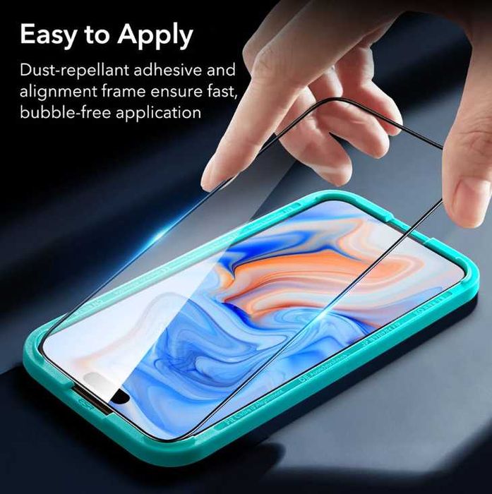 Folie Sticla Securizata iPhone 16, 16 Pro, 16Pro Max, 16Plus, 16e 9H,