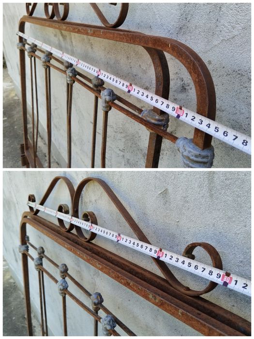 Комплект Стари Ковани Табли От Ретро Легло / 20кг.