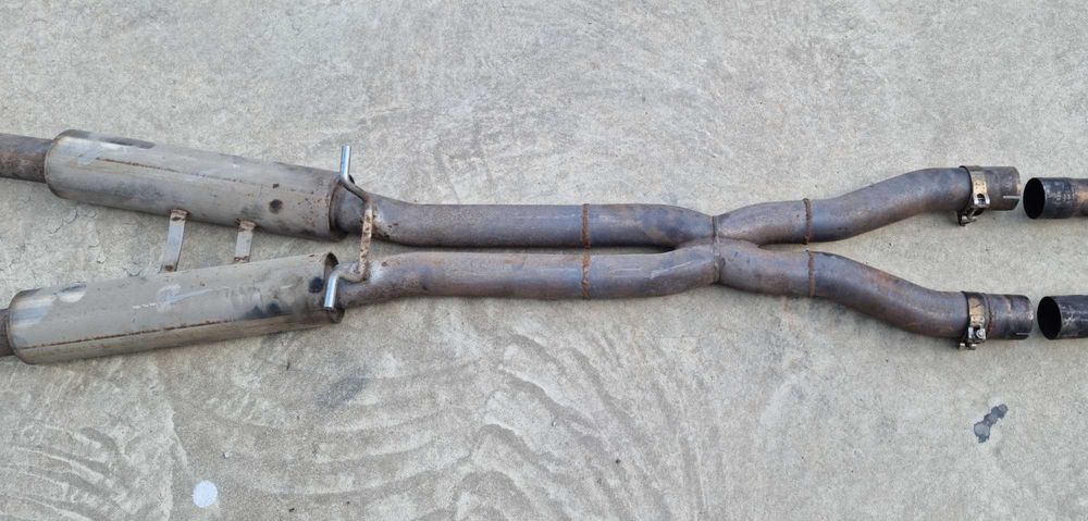 Продавам неръждаема генерация за Ауди Ес4 - В6. 63 мм Audi S4 B6.