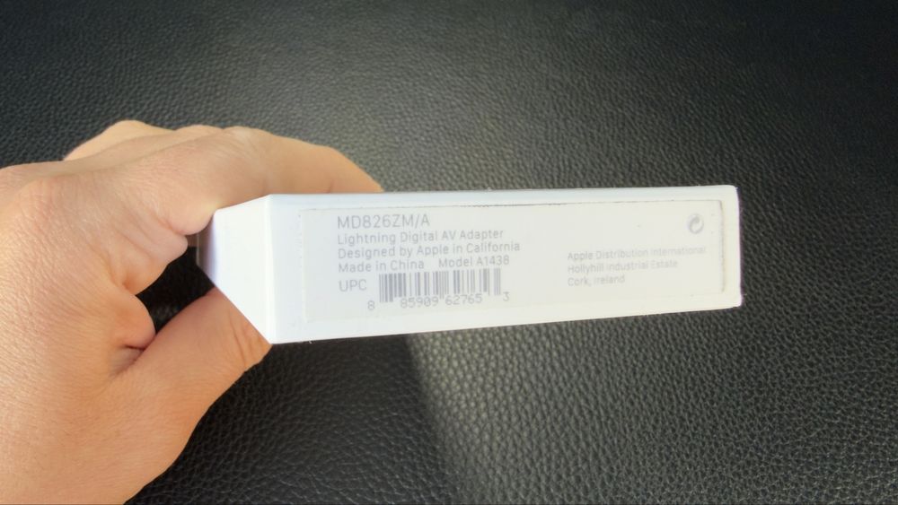 Apple Lightning Digital AV Adapter (HDMI) – чисто нов, неразпечатан в оригинална кутия.