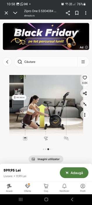 Bicicleta de camera ZIPRO OFERTA!