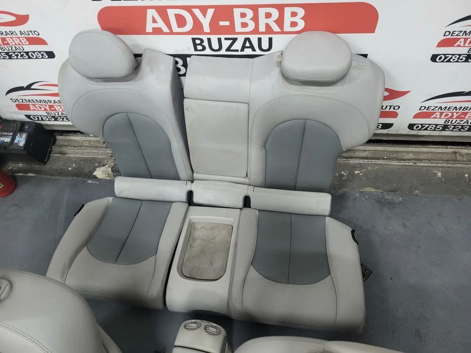 interior piele mercedes clk coupe c209 cu incalzire