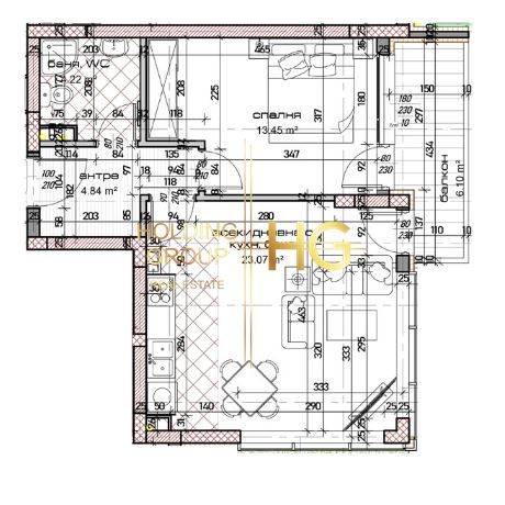 Продава се Двустаен апартамент в Варна, Младост 1 - 77 кв.м за 1233 €/кв.м - Снимка #1