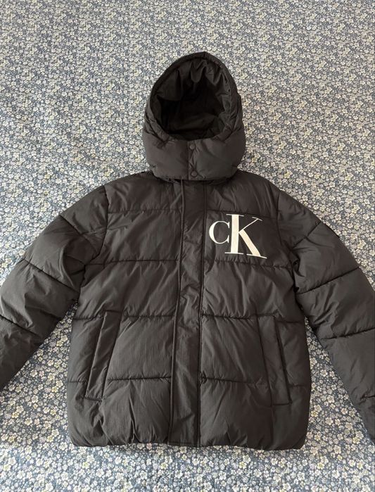 Черно зимно яке Calvin Klein Размер М