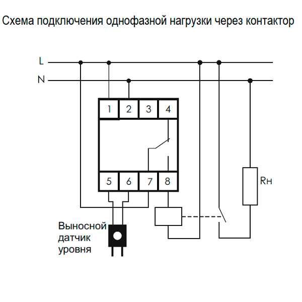 Реле  контроля уровня PZ-828