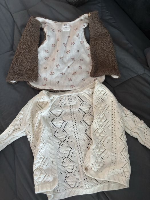 pulovar si vesta C&A fetite