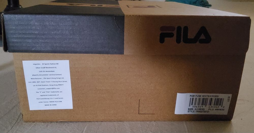 Фирменые красовки из Европы оригинал FILA