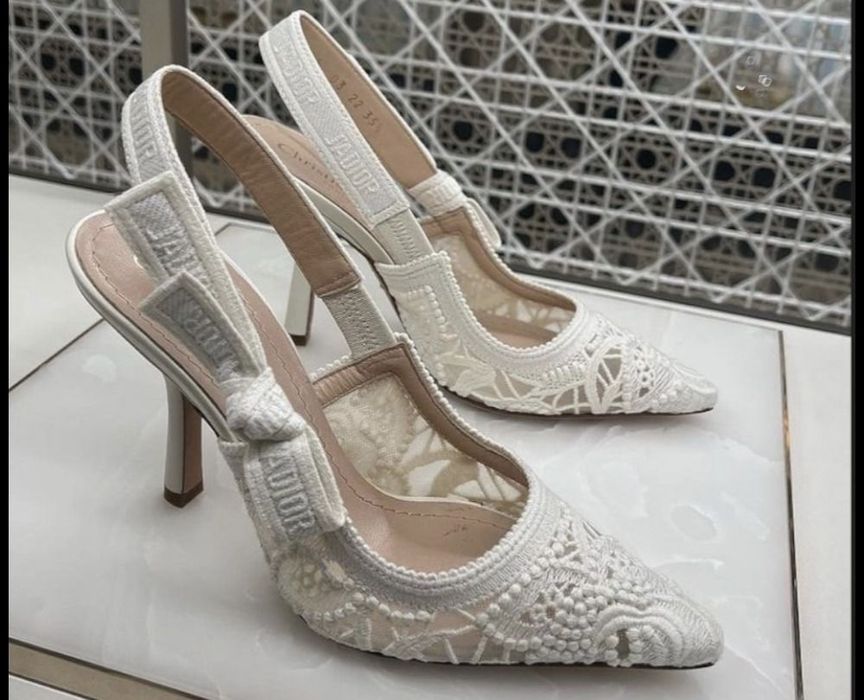 Свадебные туфли под Dior