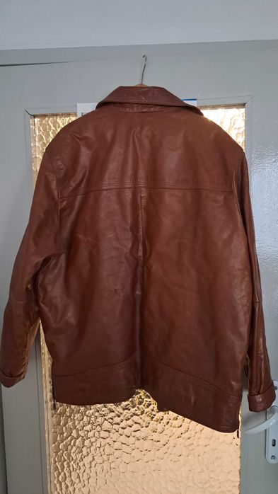 Мъжко яке-естествена кожа