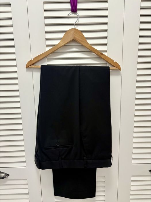 Costum barbatesc negru Tata si Fiul  marime 56