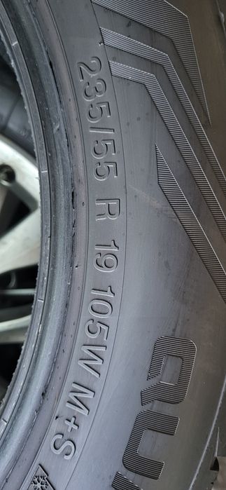 2 anvelope 235 55 19 vredestein toate anotimpurile 2024 7mm
