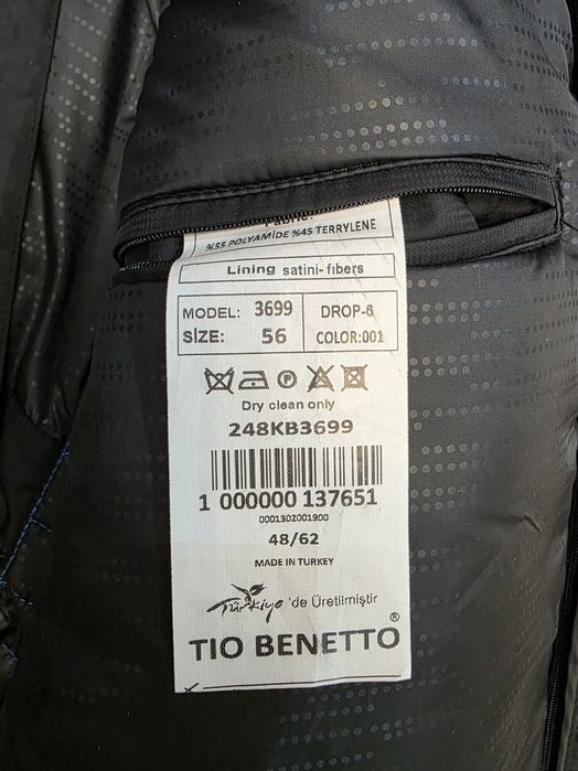 Продам Мужскую куртку TIO BENETTO