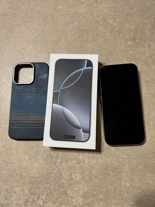 Iphone 16pro 256gb white titanium