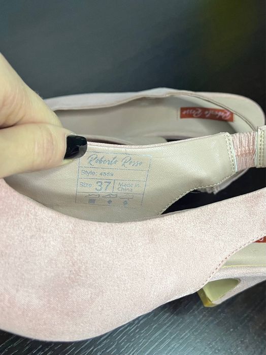 Gabor кожа, Roberto Rosso - дамски. EU39/EU37