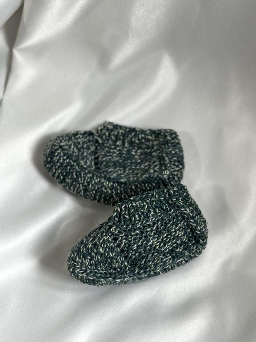 Детские вязаные следки