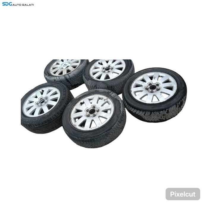Set 4 Jante Roti Aliaj 205 60 R16 6½ Jx16 5CH50 Renault Laguna 2 2001 - 2007 Cod 8200023734 [M9382]