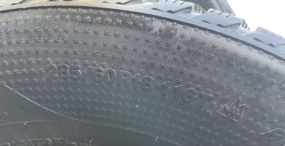 Зимние шины на 285/60 R18