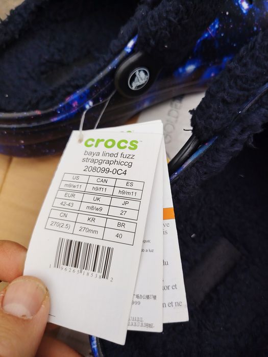 Crocs galaxy iarna editie limitata 42 43