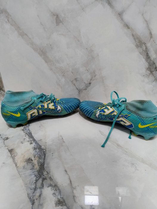 Ghete fotbal Nike zoom mercurial vapor 15 Academy Kylian Mbappe FG/MG
