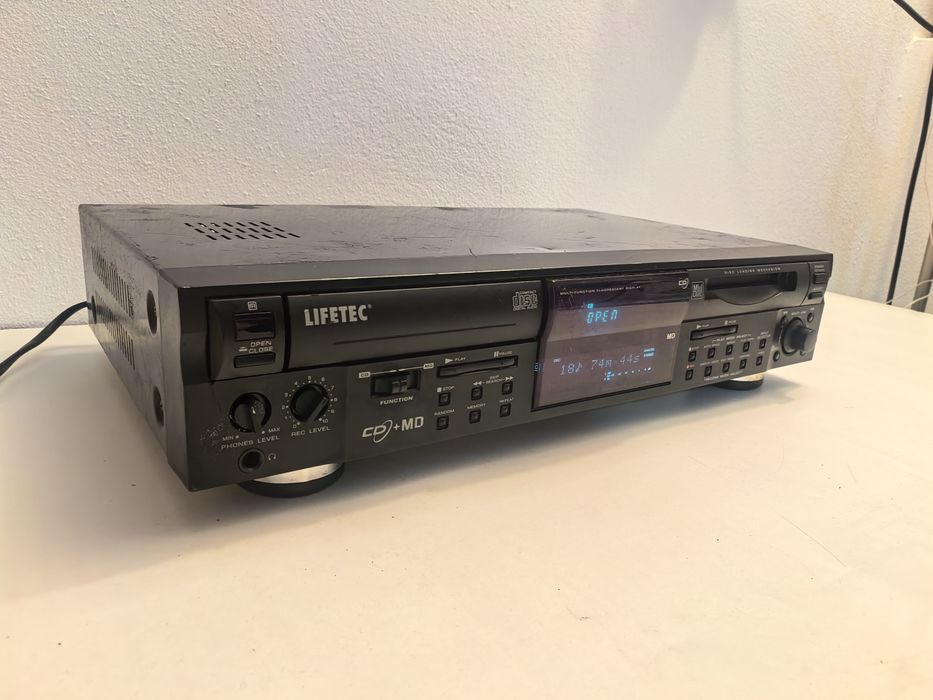 Minidisc CD player Lifetec LT 8964 cu defect