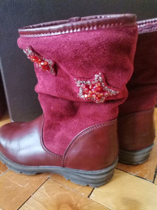 Топли ботуши за момиче