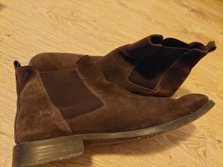 Ghete piele intoarsa 43