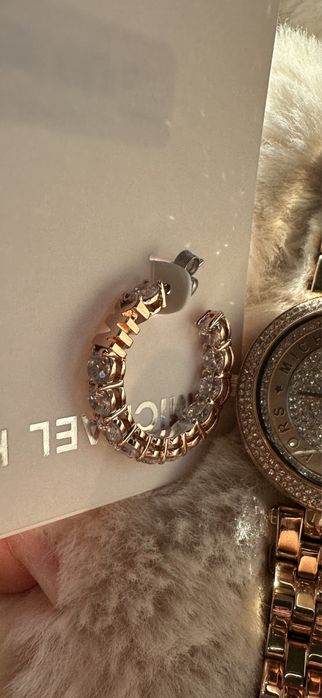 Michael Kors cercei rose gold
