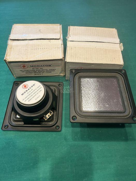 Difuzoare boxe Monacor sp 165 jhc 8 ohmi noi