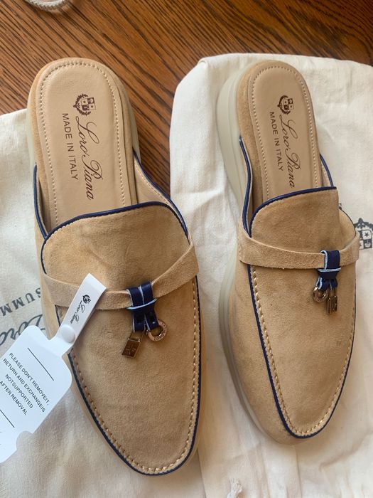 Loro Piana нови чехли, Елегантни обувки c висок ток