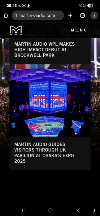 Аудио Колони Mach среден бас 18 инча