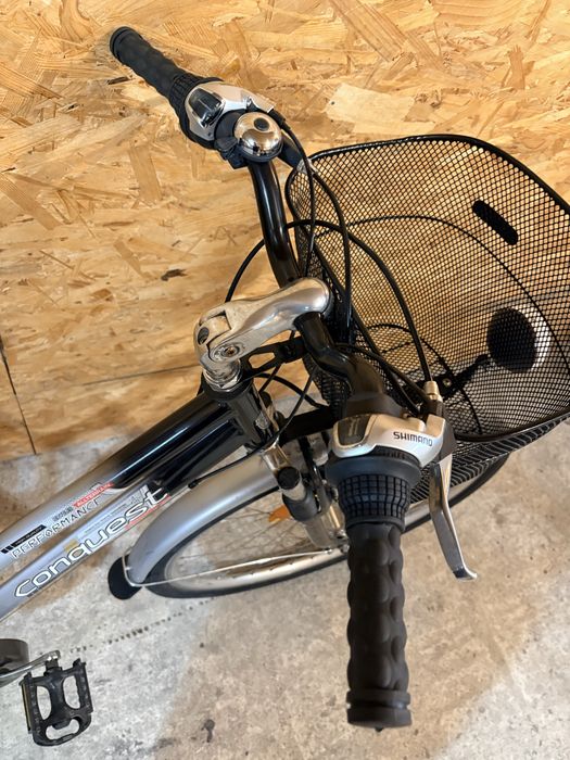 28цола Conquest дамски градски велосипед колело[21ck-Shimano]