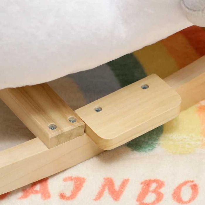 AIYAPLAY Люлееща се играчка лебед с приспивна песен, за деца 1,5-3 години, 65x40x68 см