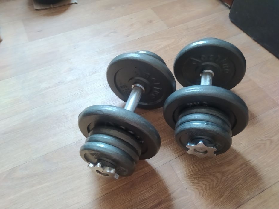 Гантели 40 кг ( 20 кг+ 20 кг )