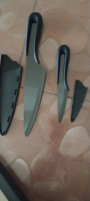 Набор ножей керамических новый