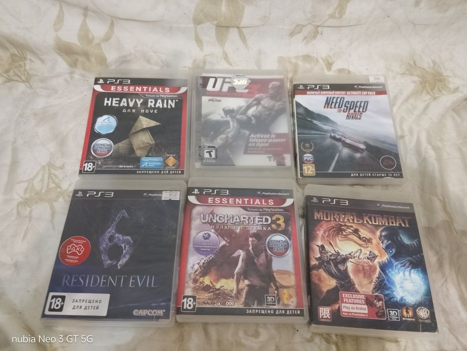 Продам PS3 с дисками