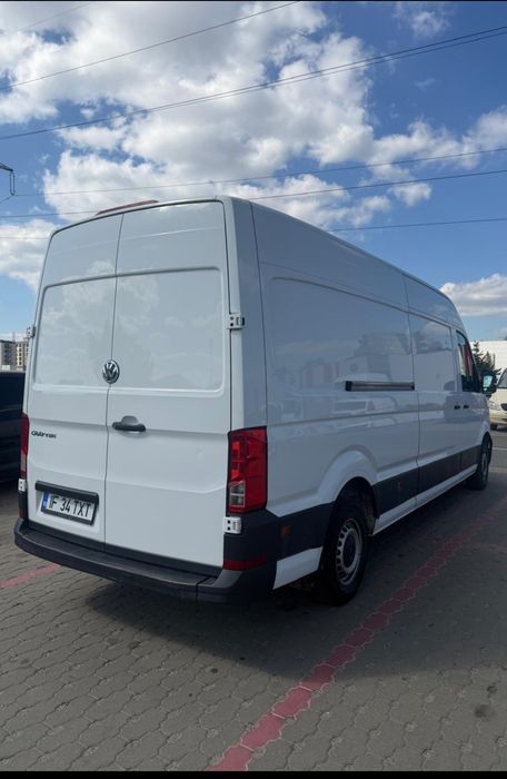 VW Crafter 2018 2.0 TDI 140 CP – 128.779 km – XXL Lungime totală: 6.836 mm – Plus TVA