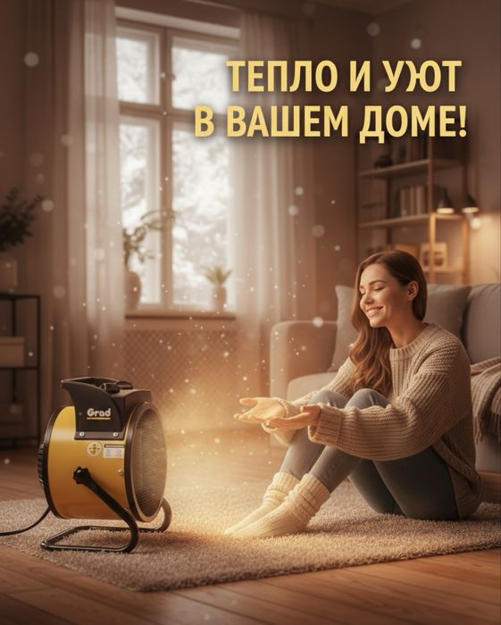 Электрическая Пушка Обогреватель Тепловая пушка Тепловентилятор Мощная