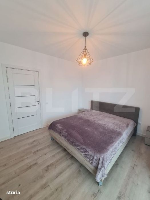 2 camere, bucatarie inchisa, zona Teilor