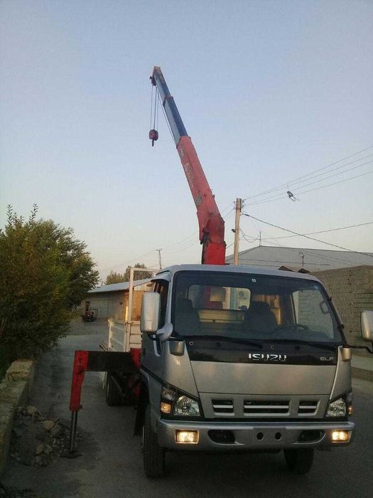 Isuzu NPR82 CNG Manipulyator SOTILADI!