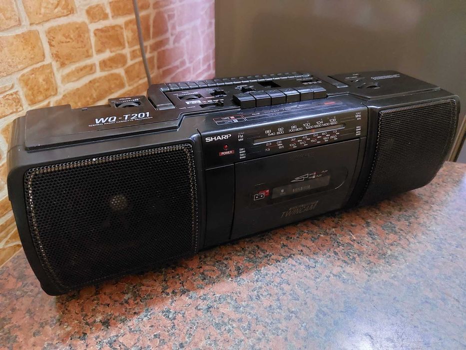 SHARP WQ T201 TWINCAM Original Магнитофон Vintaje Japan