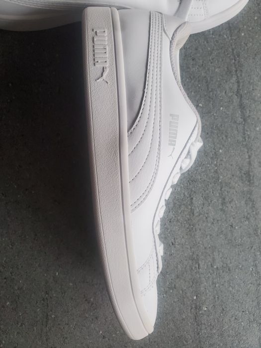 Puma бели сникърс