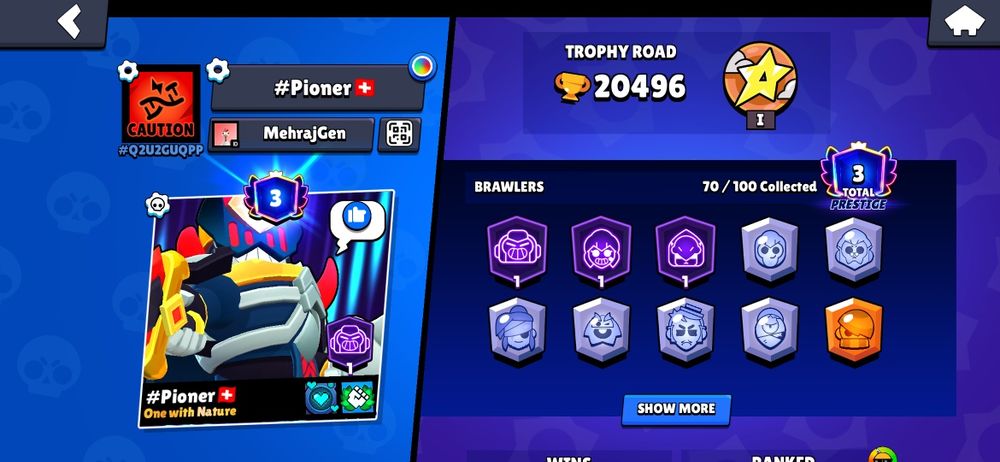 Продам акк Brawl Stars