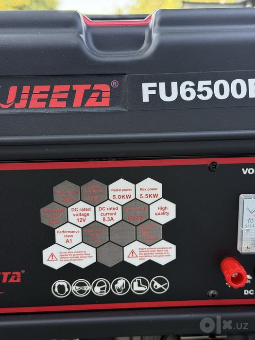 Generator FUJJETA 6.5 GAZ Bezin