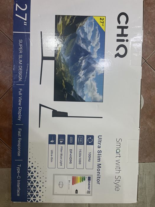 Monitor led chiq 27” FHD